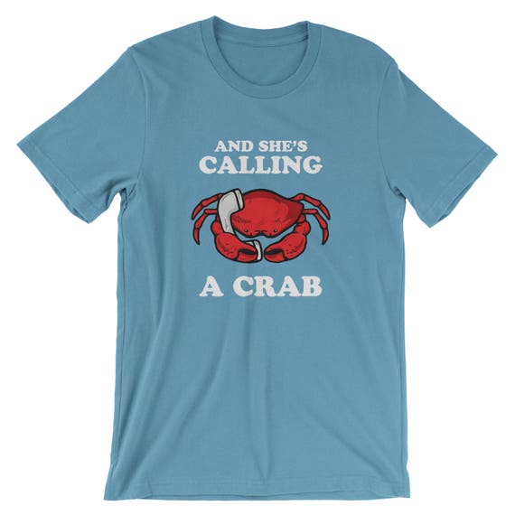 crab t shirts funny