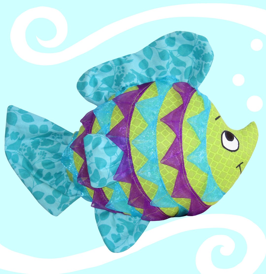 FINNY the Ribbon Fish Pillow/plush Pattern Etsy