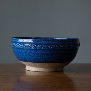 Blue Ceramic Bowl