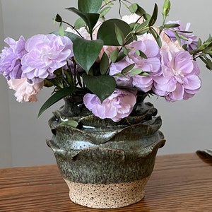 Art Nouveau inspired vase