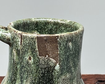 Mottled Handmade stoneware mug