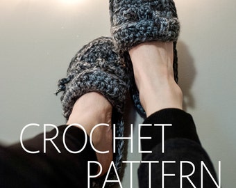 Crochet Slipper PATTERN