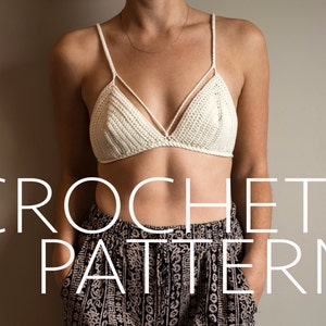 Le PATRON AU CROCHET Bralette/Bikini