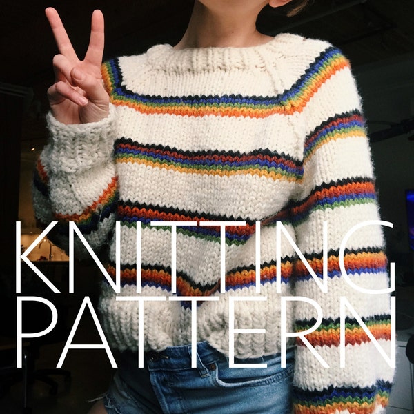 Ski Lodge Pullover KNIT PATTERN