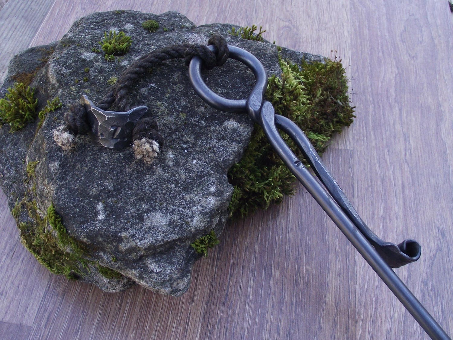 Fire poker designs// Fire Poker Fire place poker Poker Fire Etsy