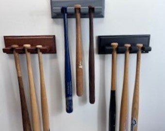 Three Souvenir Mini Bat rack souvenir holder display