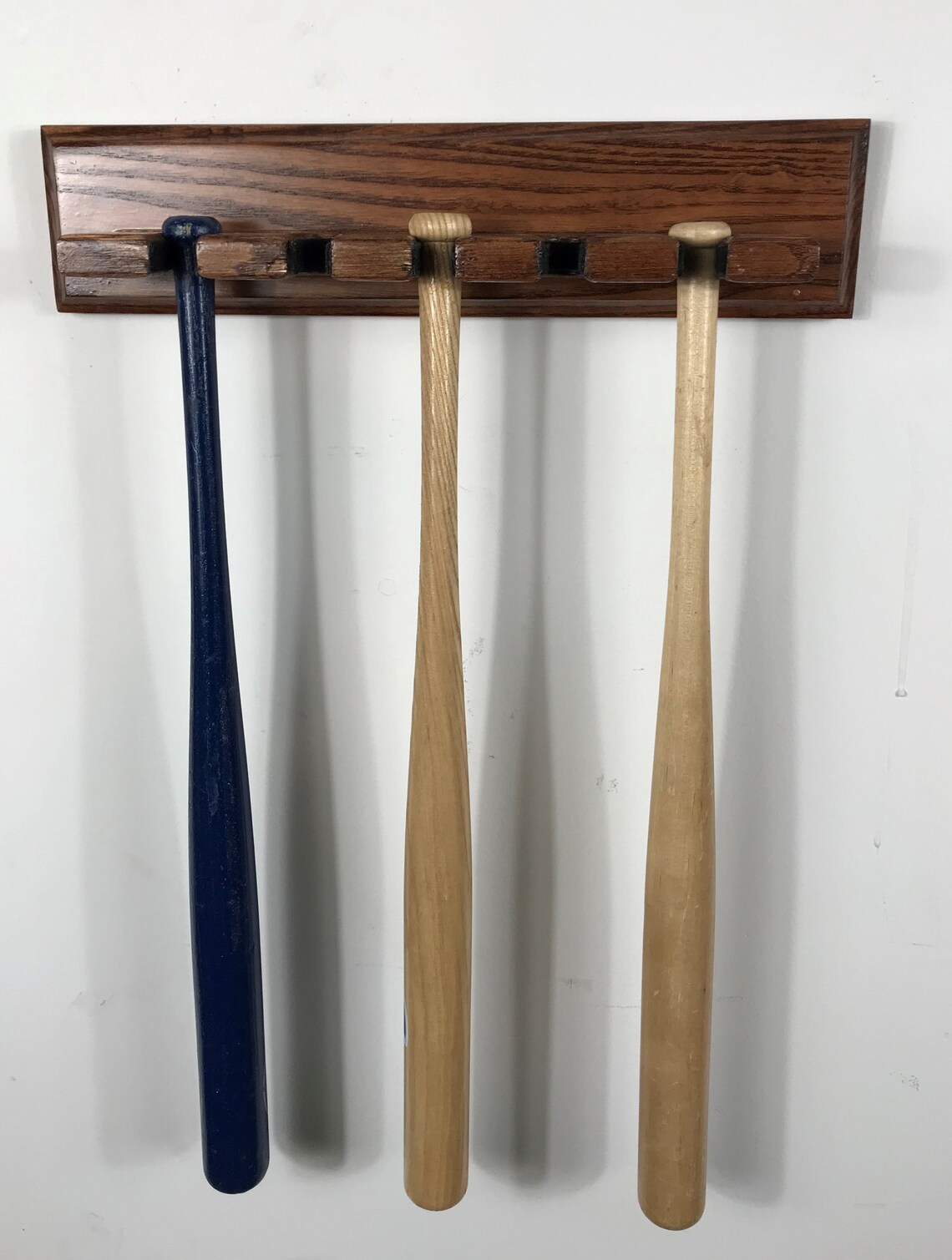 Souvenir Baseball Bat Holder 5 Mini Bats Etsy