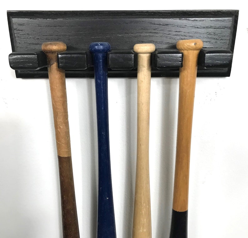 Mini Baseball Bat Holder 4 Souvenier Mini Bats Etsy