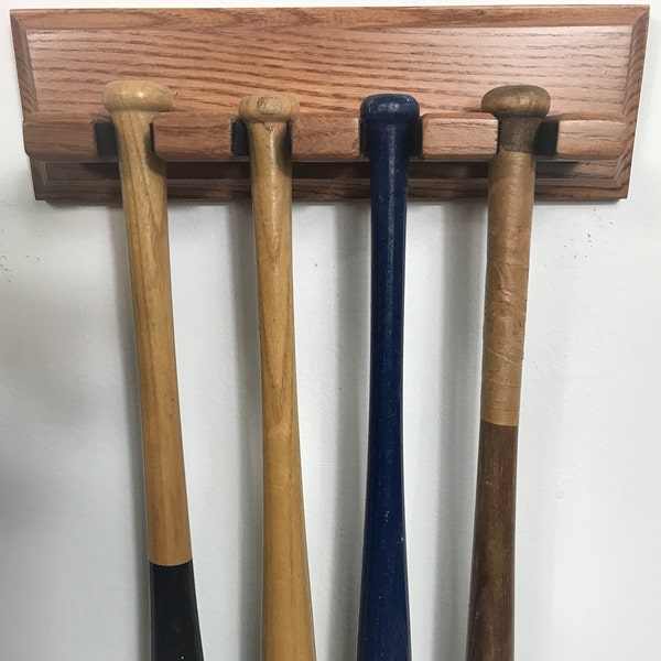 Baseball Bat Holder Etsy