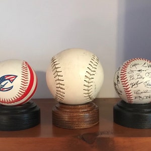 Baseball  display Softball Pickleball stand - desk Display