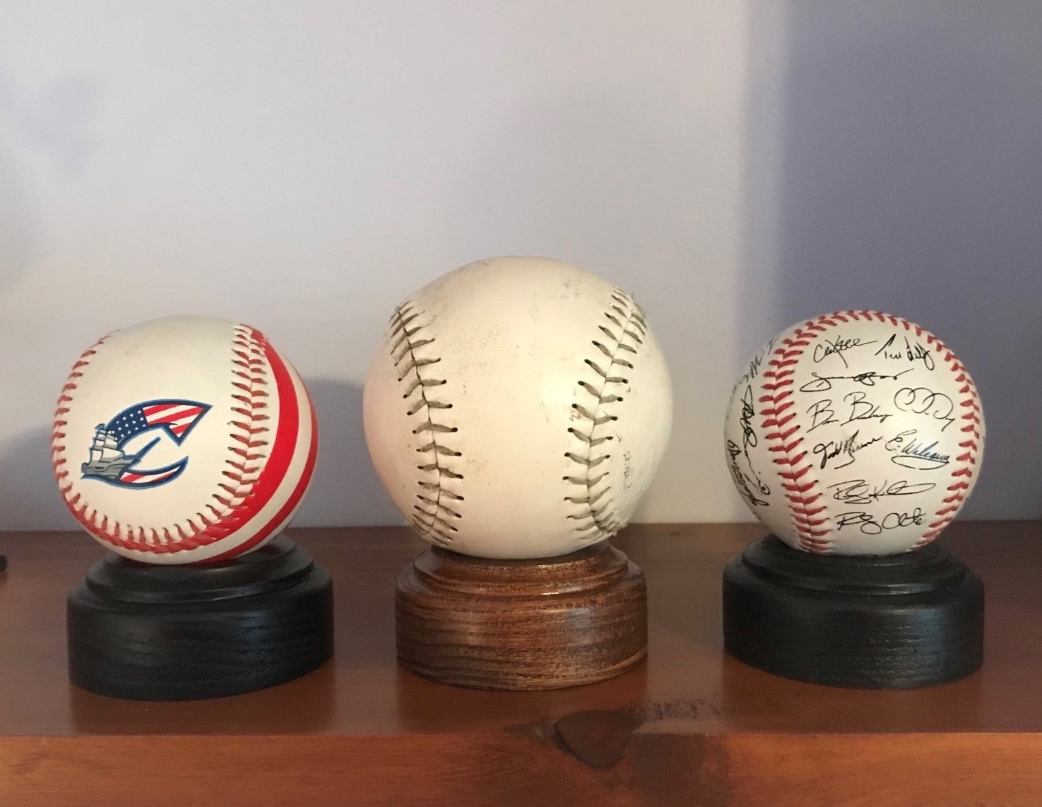 Baseball  display Softball Pickleball stand - desk Display
