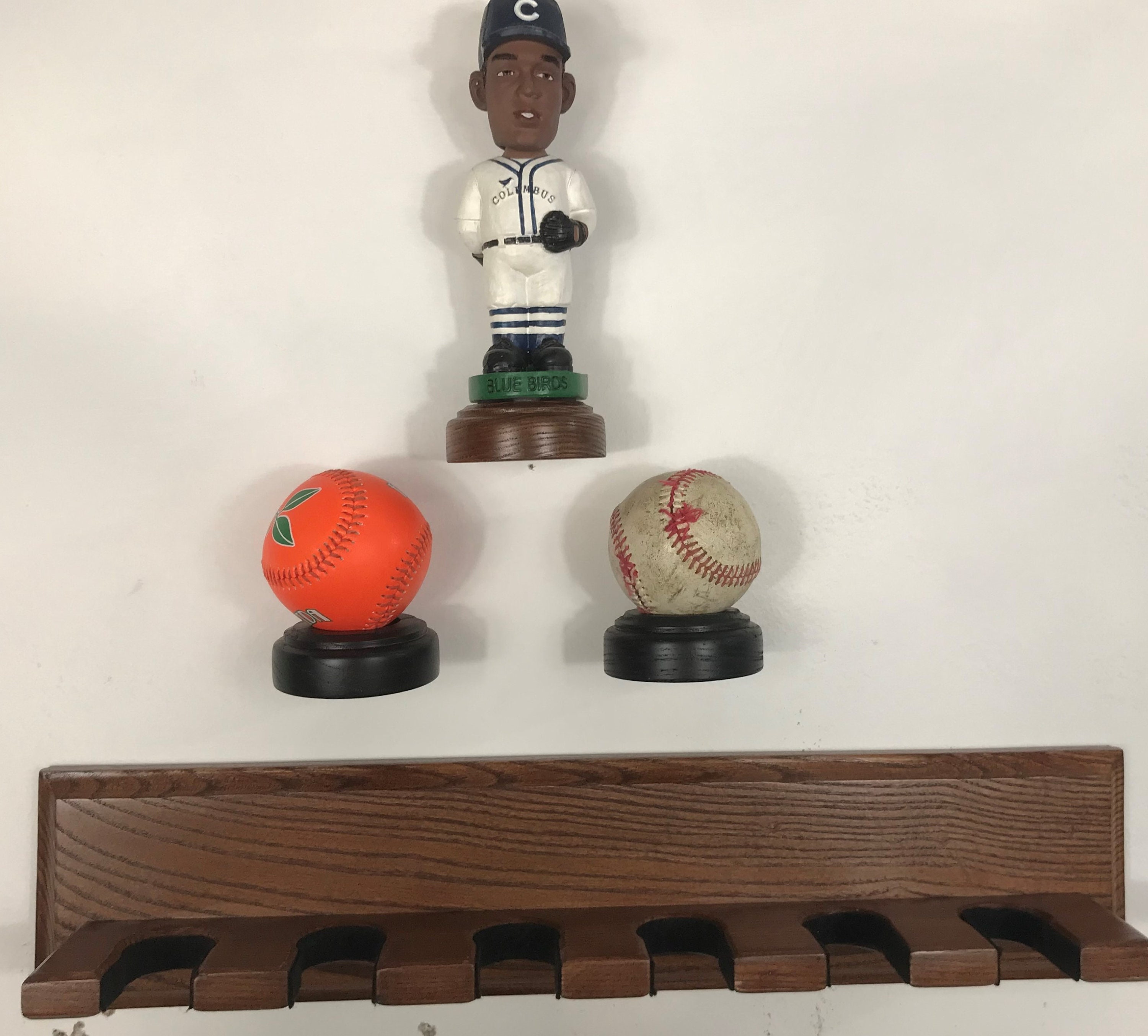 Souvenir Baseball Bat Holder 6 Mini Bats Etsy