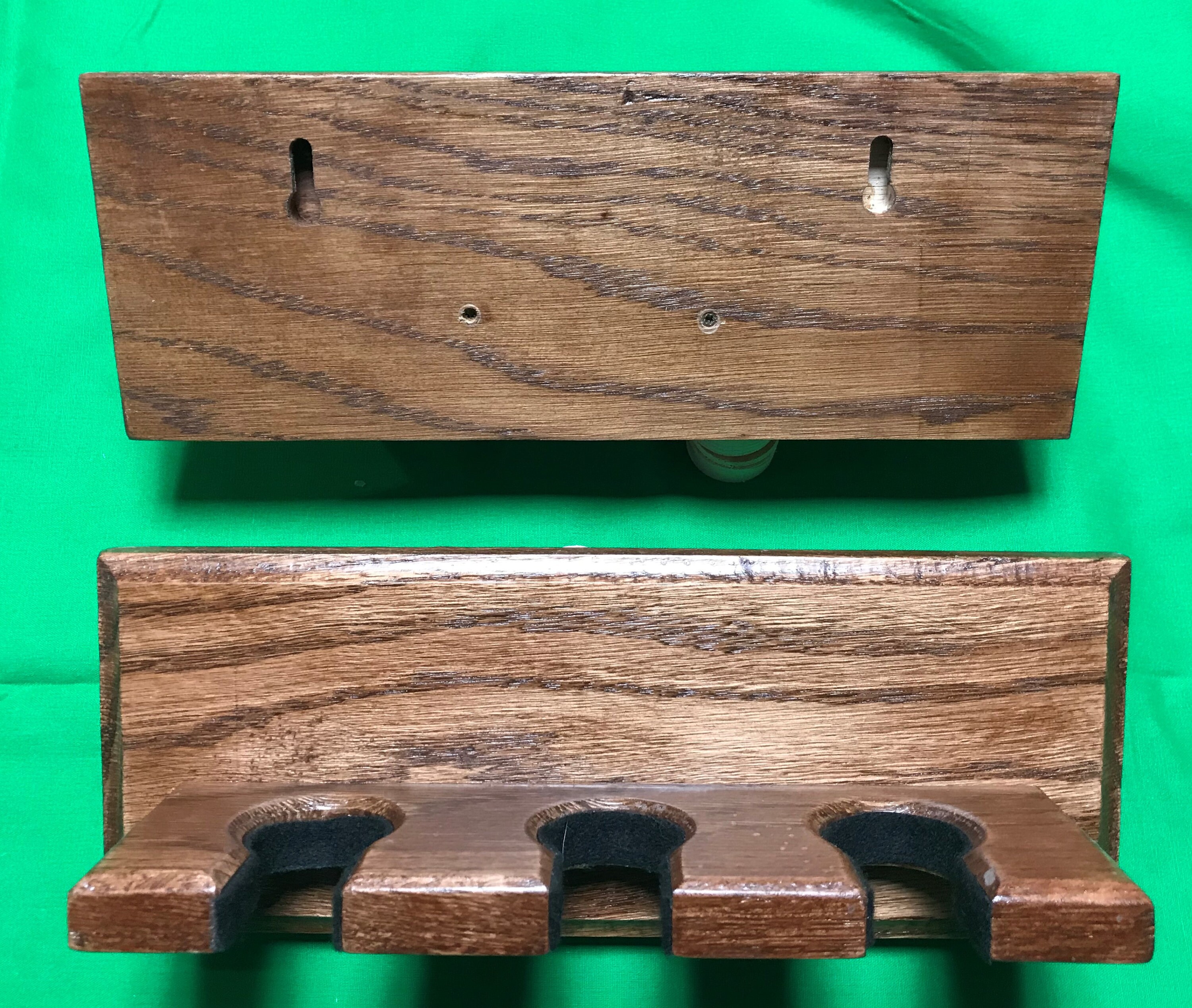 Baseball bat Holder 3 bats vertical . free shipping Etsy