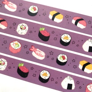 Cute Sushi Washi Tape