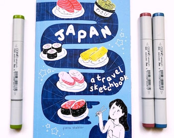 Cuaderno de bocetos de Japón - Un fanzine de viajes