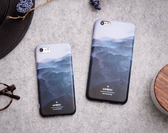 iPhone 7 Case iPhone Case 7 iPhone 8 Case iPhone Case 8 - The Mountain - Feel Wild and Free - New Collection NyuCase - Ultra Slim - Matte