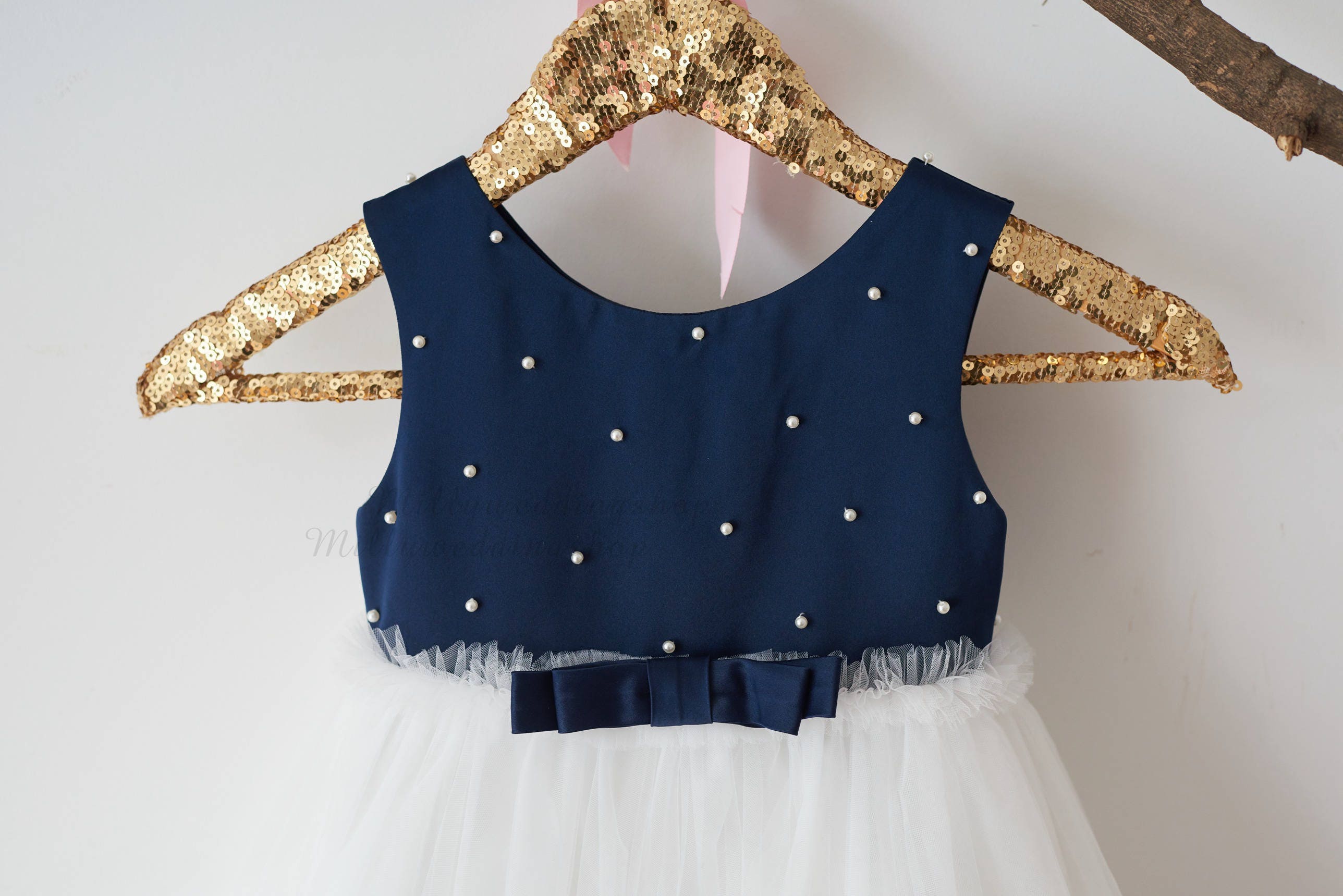 little girl navy bridesmaid dresses