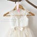 Illusion Sheer Lace Flower Girl Dress M0062 