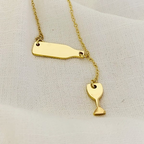 Wine Necklace Etsy