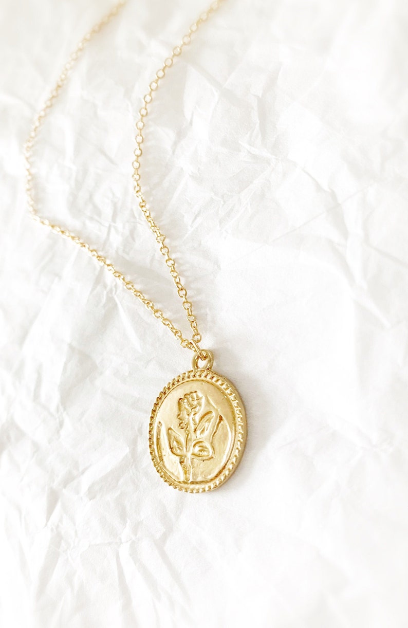 Rose jewelry Gold Rose Flower Necklace Gold Rose Necklace Rose Charm Necklaces Rose Necklace Gold Rose Flower Necklace Flower Girl