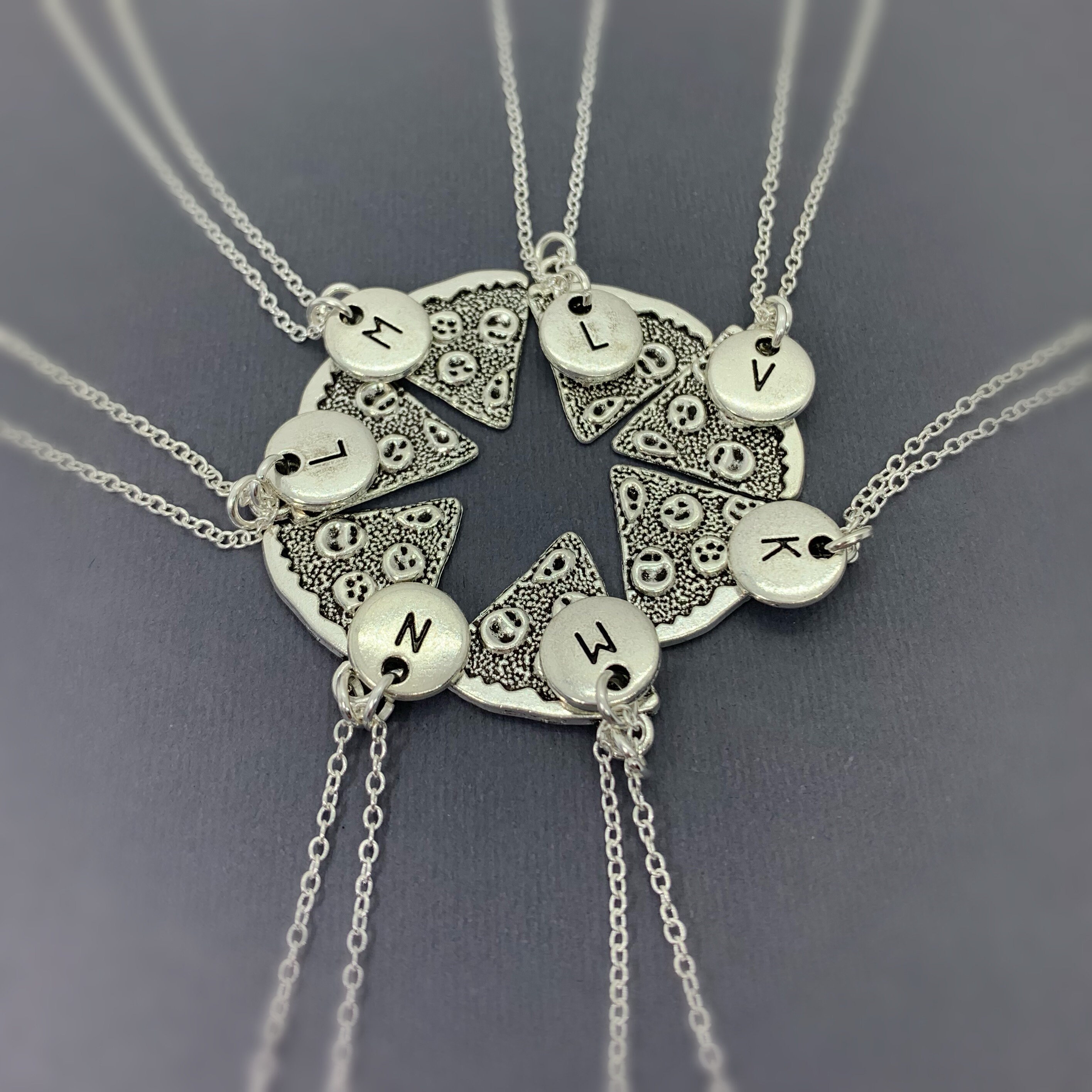 Pizza Necklace Set of 7 by Gifts for 