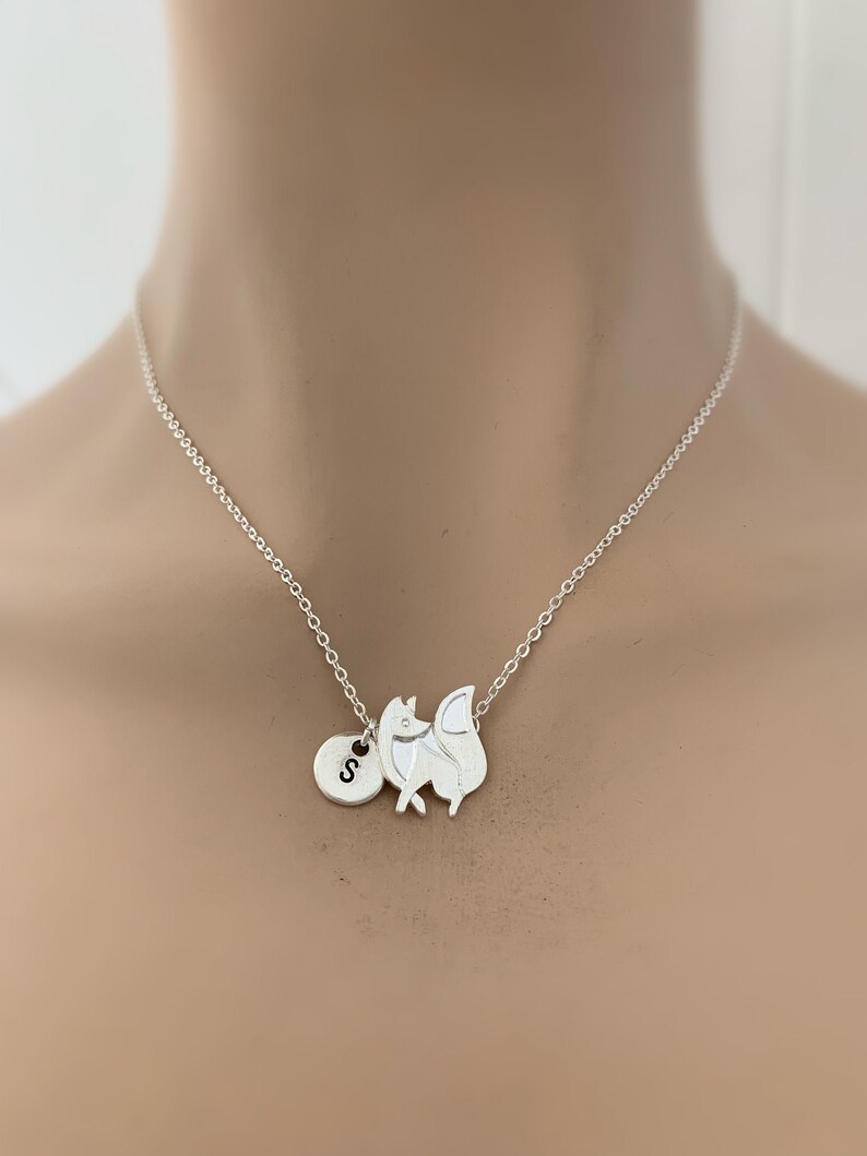 fox charm necklace