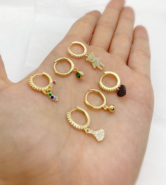 Friendship gold Earrings - Etsy 