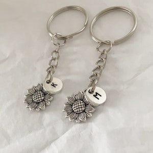 SIDIMELO Funny Gifts for Friend Partners in Crime Keychain Friendship Keychains Long Distance Relationship Gifts Best Friend Keychains
