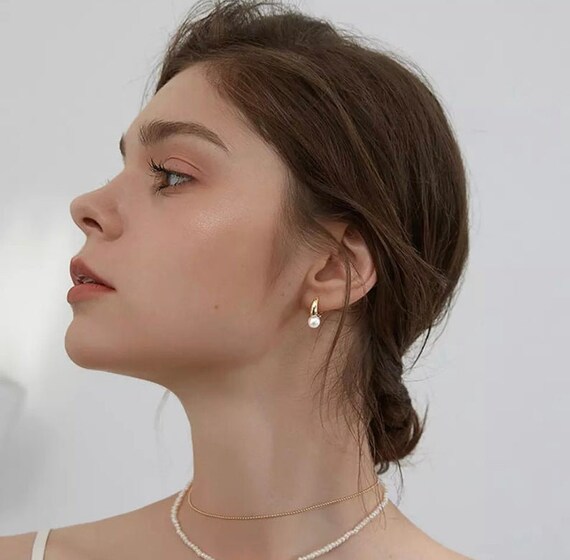 Friendship Dainty Gold Earrings - Etsy 