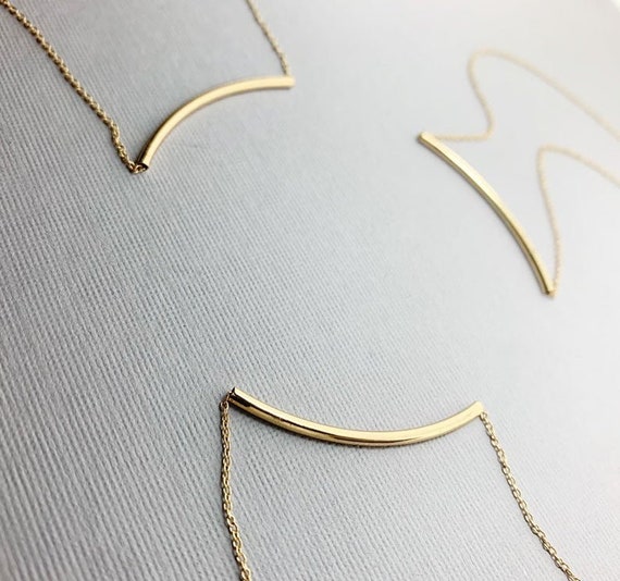 gold friendship necklace