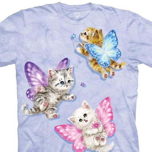 Butterfly cat shirt clearance