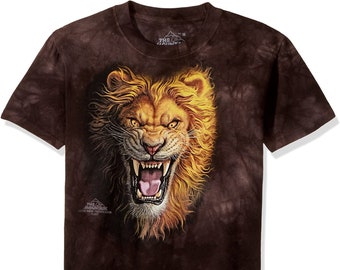 Asian Lion King Tiger King Jungle Proud Parent The Mountain Orange Wild Majestic Exotic Animal Gift Cotton Big Cats Kids T-Shirt M-XL