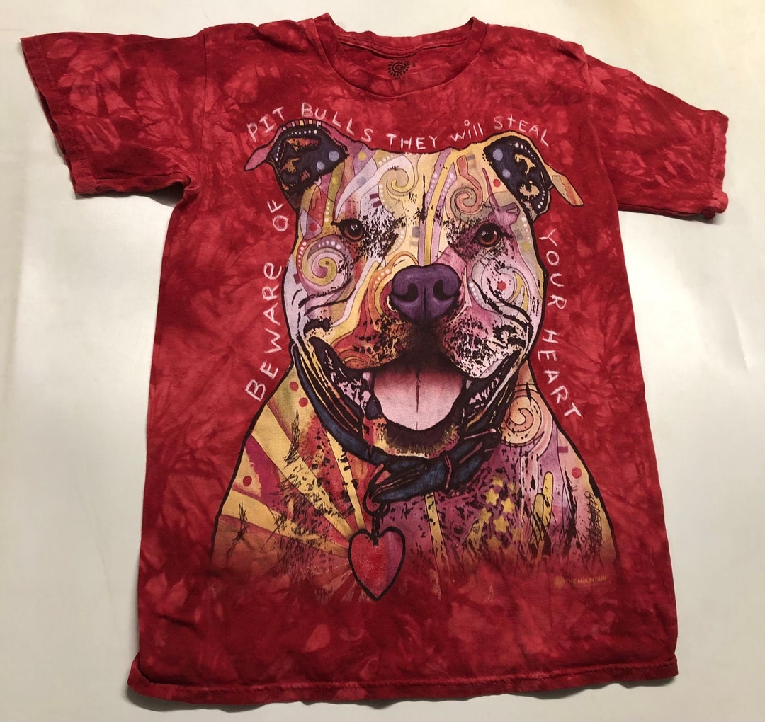 Pitbull Russo Dog American Pit Bull Terrier Beware Steal Heart