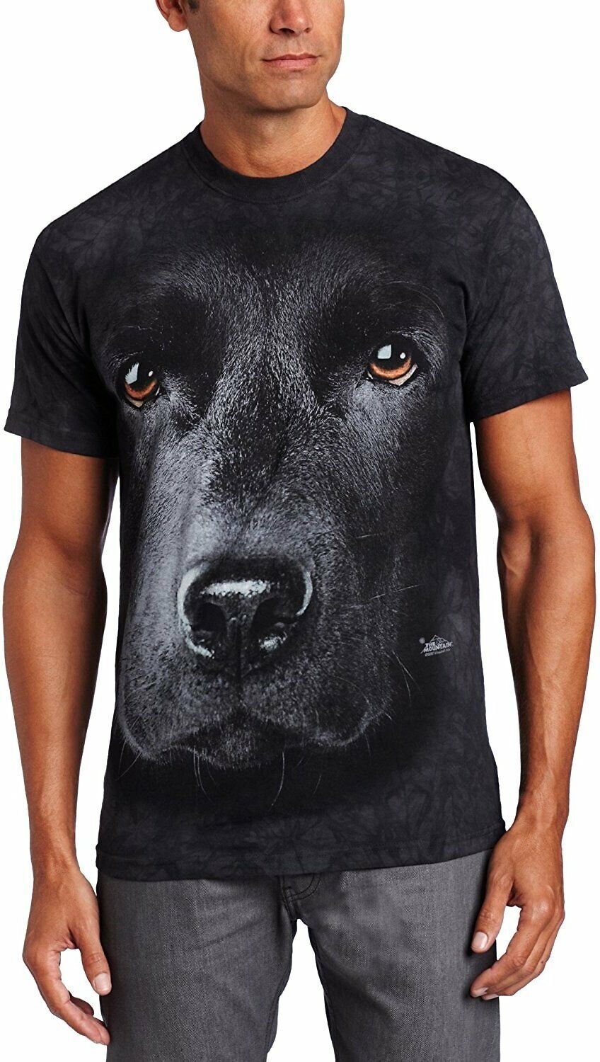 The Mountain Dog Black Lab Labrador Retriever Big Face Loyal | Etsy