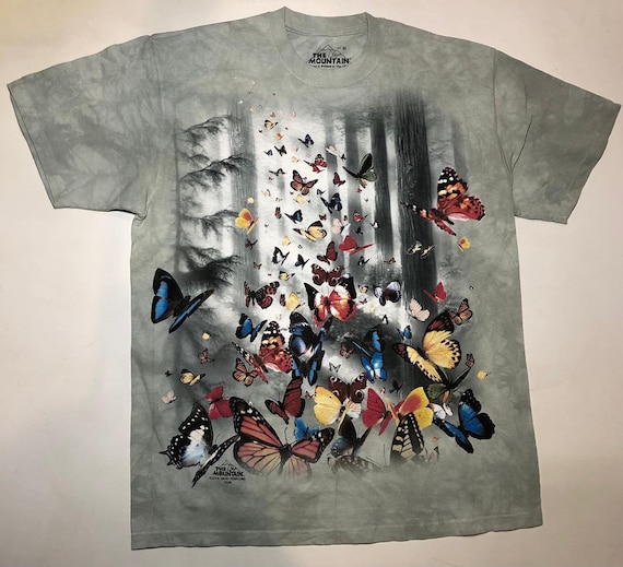 The Mountain Butterfly Forest Insect Colorful Butterflies Wings
