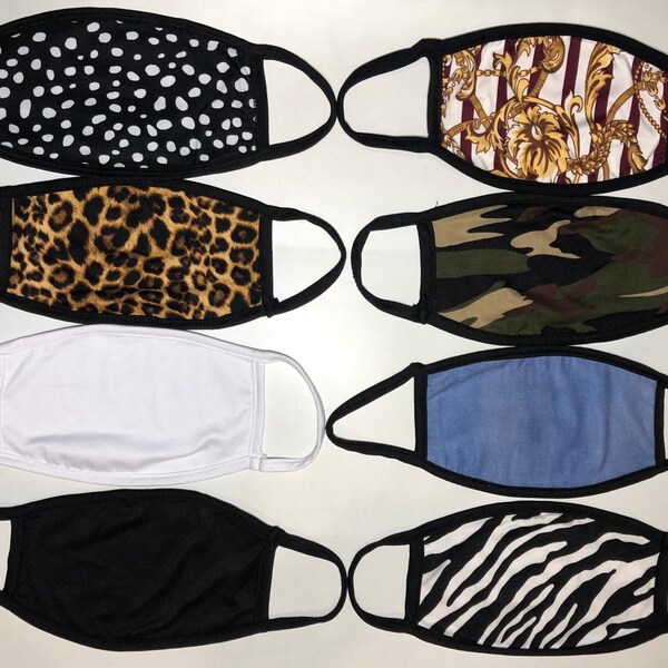 Leopard Print Mask - Etsy