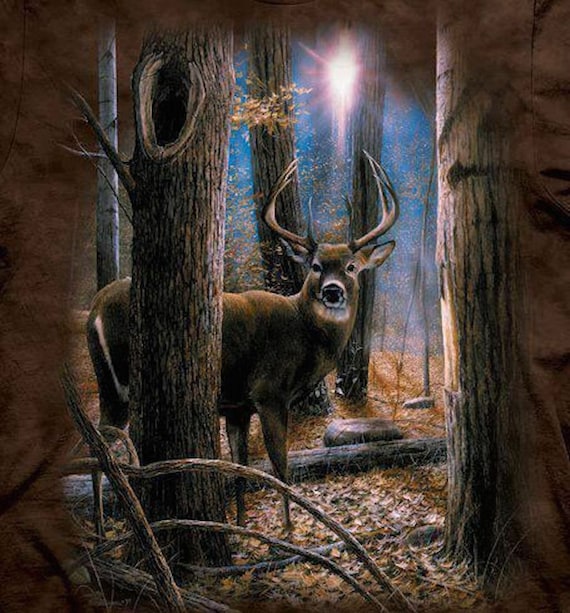 Deer Stag Elk Whitetail Woodland Sentry Antlers K… - image 2