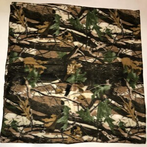 ZooFleece Camo Sweatpants Birch Hunting Pants Snow White Winter Fleece