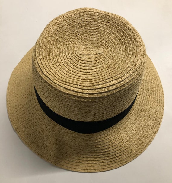 Lanzom - Cappello Da Donna In Paglia Con Tesa Larga Da 14 Cm Pieghevole E Arrotolabile Protezione Upf 50 Taglia Unica 103608830 - Foto 4