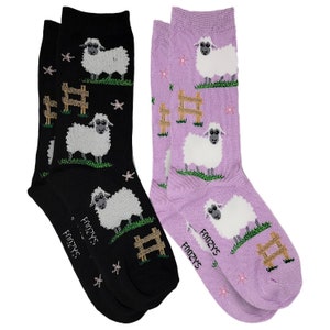 Schaf Pelztier Count Sleep Shear Tier 2 Paar Damensocken