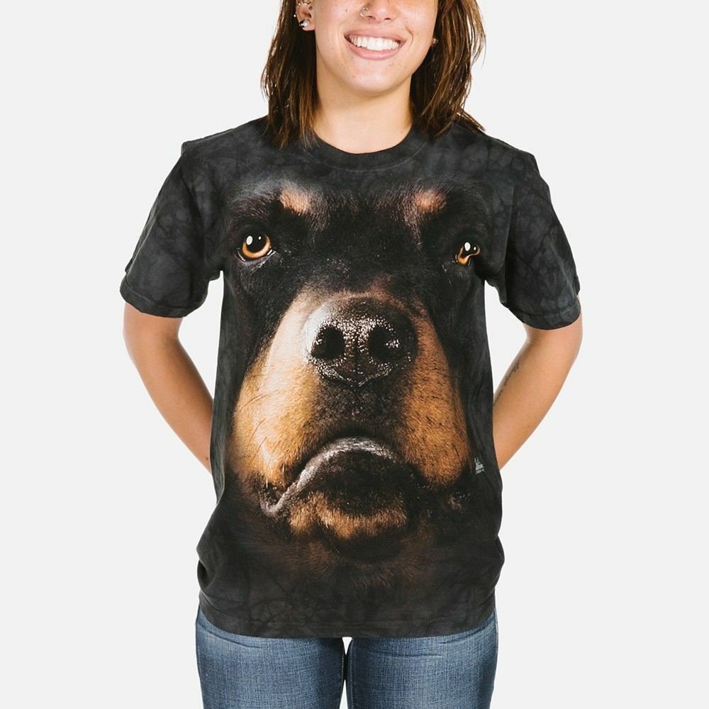 Dark Grunge T-Shirt Rottweiler Teeth - Aesthetic Shop