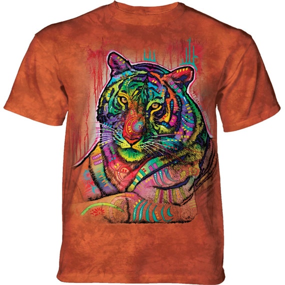 The Mountain Russo Tiger Orange Wild Tigers Rainb… - image 1