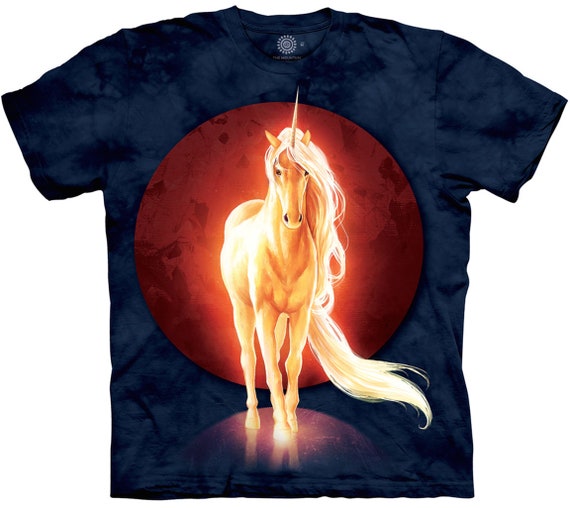 Unicorn Fantasy Horse Moon Horn Mythical Legendar… - image 1