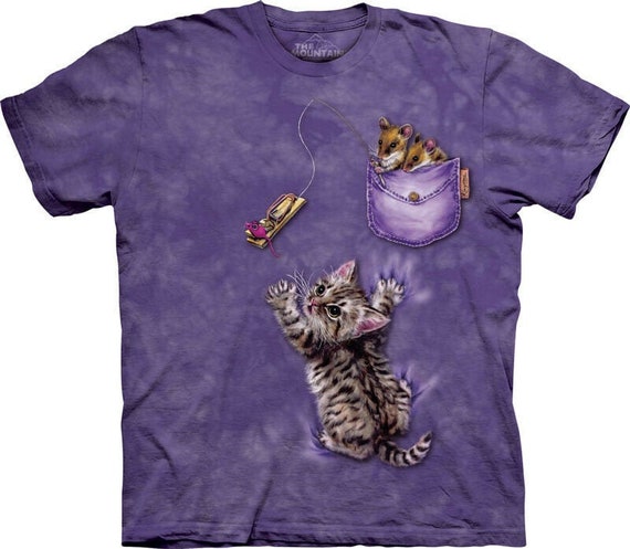 The Mountain Cats Cat Mouse Trap Kittens Kitty Gift Cute Purring