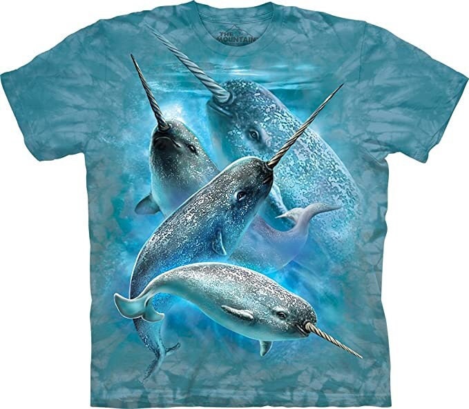 Discover Narwhal Unicorn Whale Dolphin Narwhals Tusk 3D Shirt