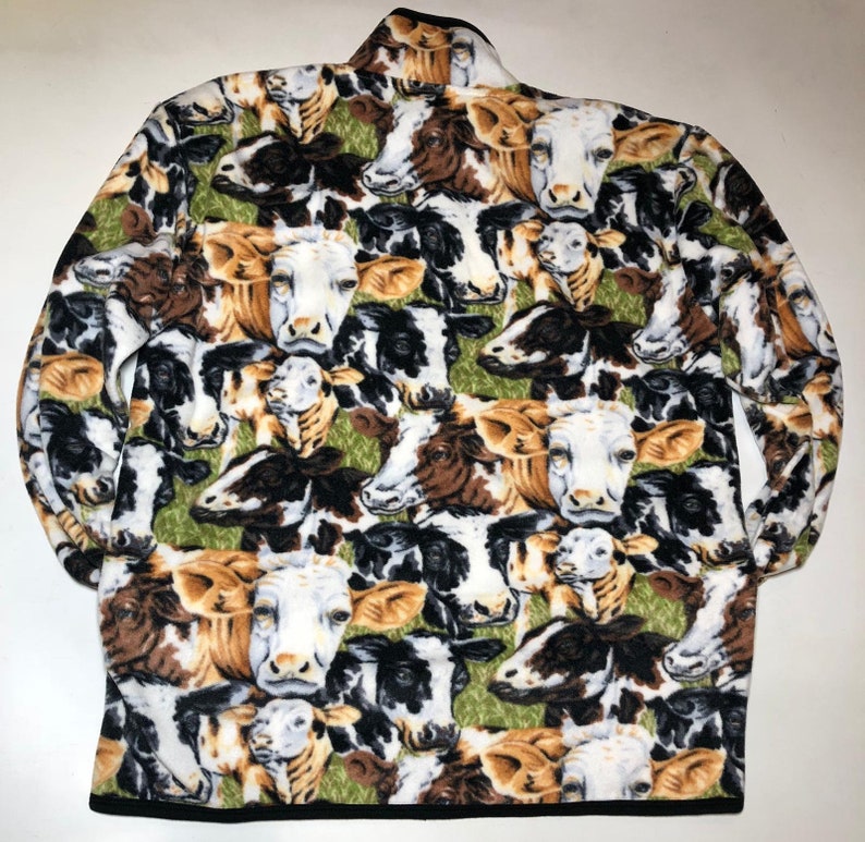 cow prairie sweater