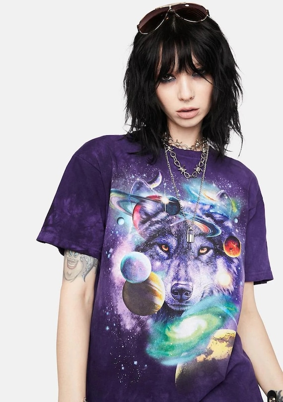 Wolf of the Cosmos Space Galaxy Stars Moon Wolves Pack Loyal