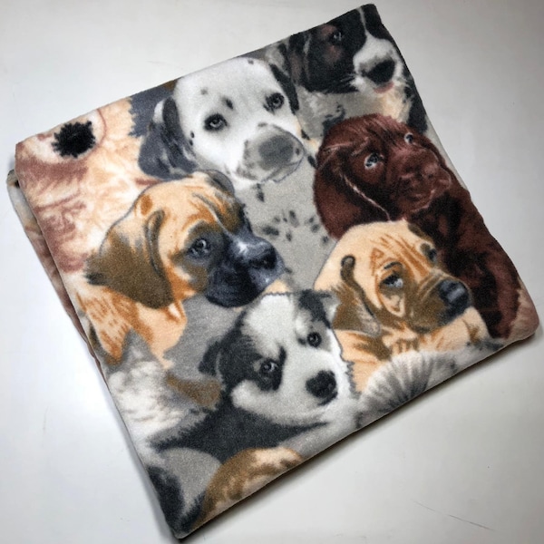 Dog Fleece Blanket Etsy
