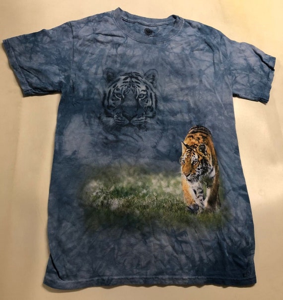 Bengal Tiger Roaring Panthera Discharge T-Shirt A90 Size M-XXL