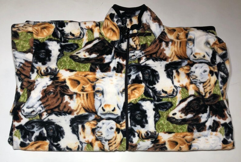 cow prairie sweater